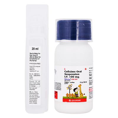 Milixim DS 100mg Suspension 30ml - Bacterial Infections-Cep