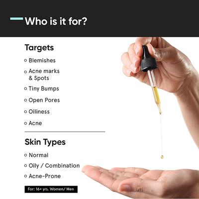 Minimalist Niacinamide 10% Face Serum with matmarine , zinc, acetyl glucosamine 30 ml - Face Serum