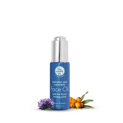 The Mom's Co. Natural Age Control Face Oil with The Power of Bakuchiol Repairs & Restores 30ml - Face Moisturizers