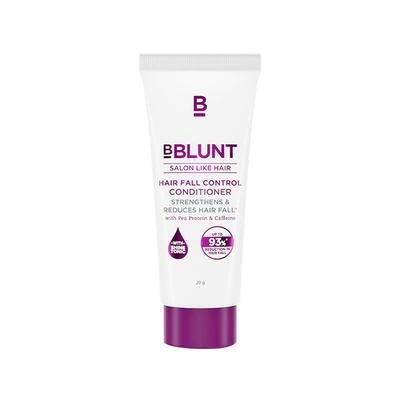 Bblunt Hair Fall Control Conditioner with Pea Protein and Caffeine for Stronger Hair 20 gm - Conditioners