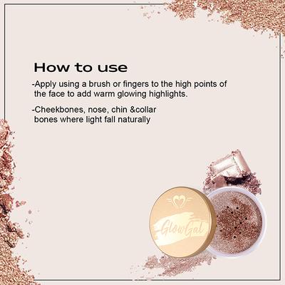 Daily Life Forever52 Glow Gal Loose Highlither GGH003 (Golden Brown) 15 gm - Highlighters & Illuminators