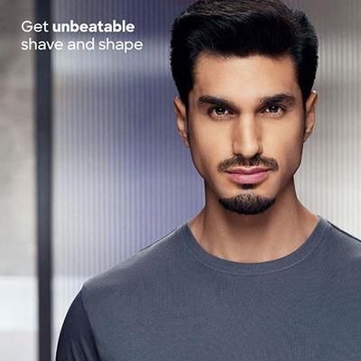 Gillette Fusion Proglide Blades for men - 10 count for Perfect Shave and Perfect Beard Shape with Styling Back Blade 116 gm - Razors & Cartridges