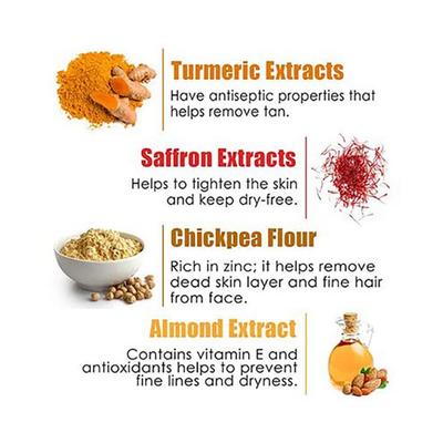 WOW Skin Science Ubtan Face Wash Pack of 2 200 ml - Face Washes