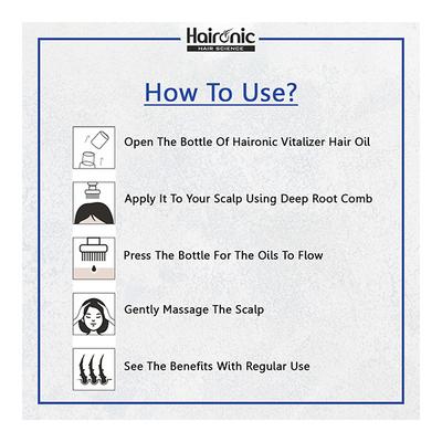 Haironic Hair Vitalizer Hair Oil 100 ml - Hair Oils