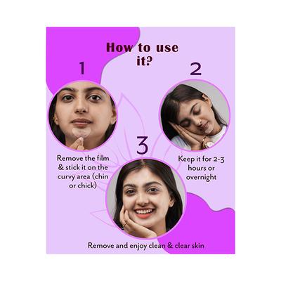 Urban Yog Acne Pimple Patch Invisible Facial Stickers Cover With Pimple Acne Absorbing Patch 1's - Masks & Peels