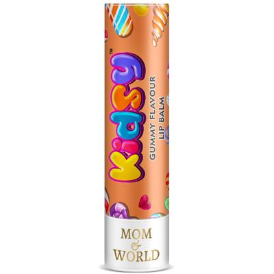 Mom & World Lip Balm - Gummy Flavour 4 gm - Lip Balms