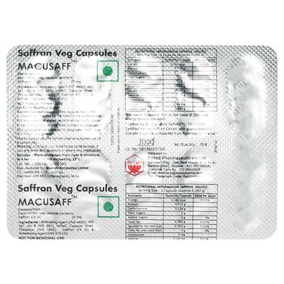 MACUSAFF Capsule 10's - Supplements-Sup