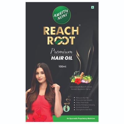Amrith Noni Reach Root Premium Hair Oil 100 ml - Hair Oils