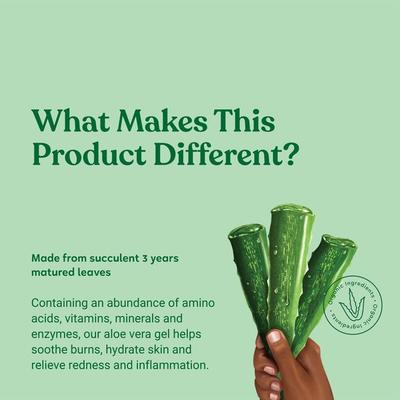 Kapiva Pure Aloe Vera Hydrating Face Gel 150 gm - Face Moisturizers