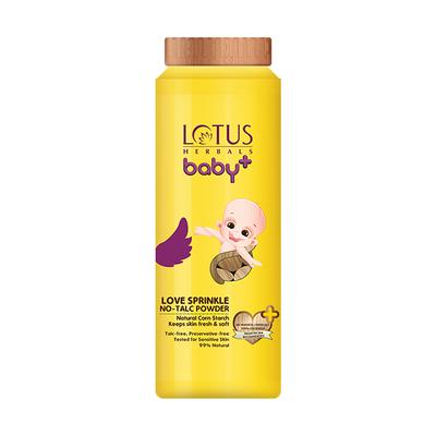 Lotus Herbals Baby+ Love Sprinkle No Talc Powder 100 Gm - Baby Powder