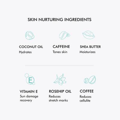 Mcaffeine Coffee Body Toning & Polishing Kit(Coffee Body Oil, Coffee Body Scrub,Coffee Body Lotion) 3's - Body Butter