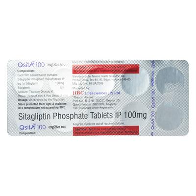 QSITA 100 Tablet 10's - Diabetes-Ant