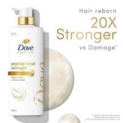 Dove Peptide Bond Strength Shampoo 650 ml - Shampoos