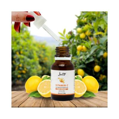 Jeva Vitamin C Serum With Hyaluronic Acid for Anti Aging and Brightening 15 ml - Face Serum