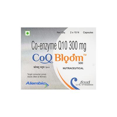 COQ BLOOM 300 Capsule 15's - Supplements-Sup