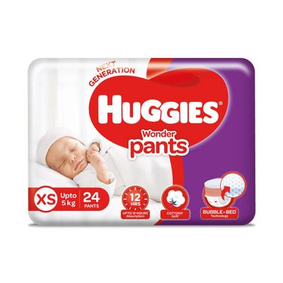 Huggies Wonder Diaper Pants (XS) 24's - Diapers & Wipes
