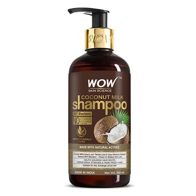 Wow Life Science Coconut Milk Shampoo (New) 300 ml - Shampoos