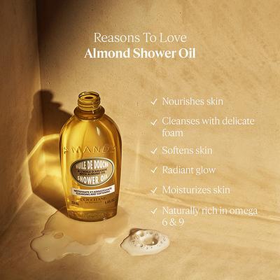L'Occitane Almond Shower Oil 75 ml - Shower Gels & Body Wash