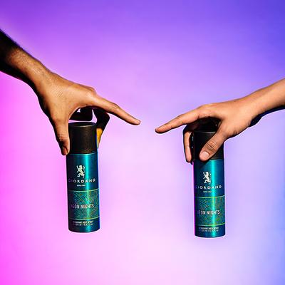 Giordano Neon Nights Deodorant Spray 200 ml - Men Deodorants/Roll-Ons