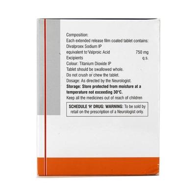 Desval ER 750mg Tablet 10'S - Epilepsy/Convulsion-Ant