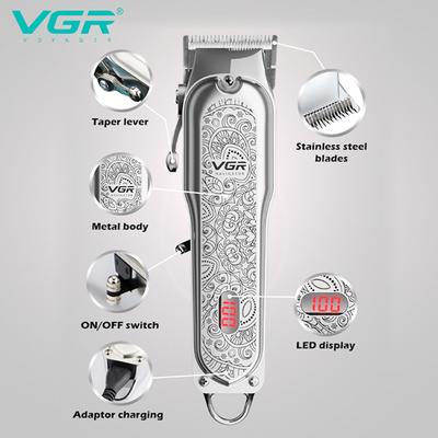 VGR PRO Skin Friendly V116 Pro Trimmer 75 min Runtime (White) 1's - Trimmers