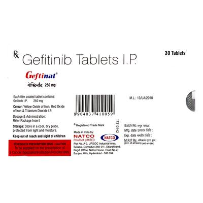Geftinat 250mg Tablet 30'S - Cancer Oncology-Tar