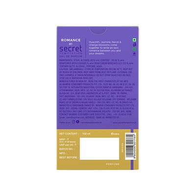 Secret Temptation Eau De Parfum - Romance 100 ml - Men Perfumes (Edt/Edp)