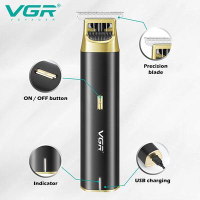 VGR V-957 Trimmer 200 min Runtime 3 Length Settings (Black) 1's - Trimmers