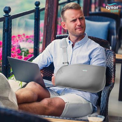 Tynor Pouch Arm Sling Baggy - Grey (XXL) (C 06) - Arm/Elbow Supports
