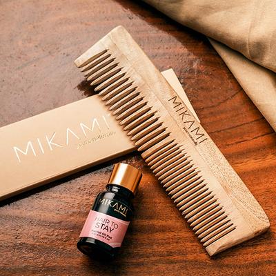 Mikami Neem Wood Comb 1's - Hair Combs