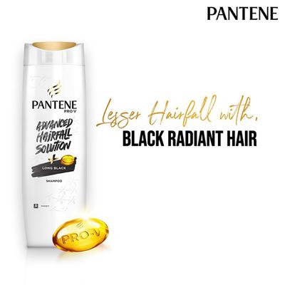 Pantene Advanced Hair Fall Solution Long Black Shampoo 340 gm - Shampoos