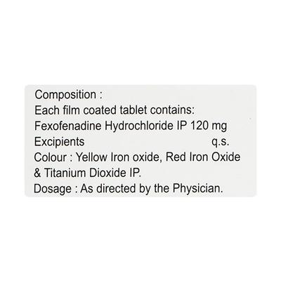 KLM FX 120 Tablet 10's - Allergies-Ant