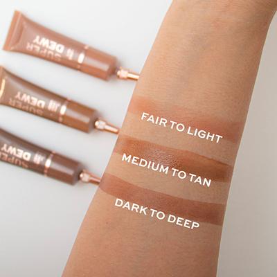 Makeup Revolution Superdewy Liquid Bronzer Medium to Tan 15 ml - Bronzers