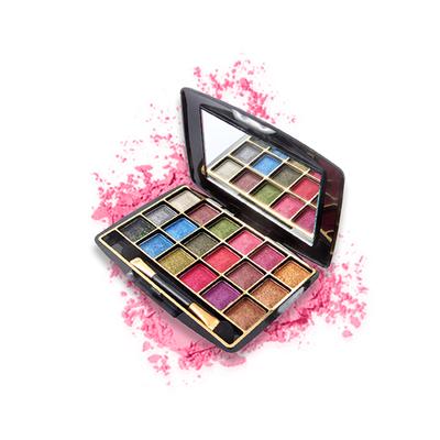 Miss Rose 18 Color Metallic Eyeshadow Palette 7001 - 402 M03 20 gm - Face Palettes