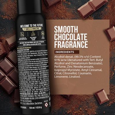 Axe Signature Dark Temptation Smooth Chocolate Fragrance 72H Dual Action Technology Body Deodorant 154ml - Men Deodorants/Roll-Ons