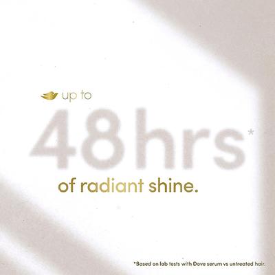 Dove Radiant Shine + UV Protect Hair Serum for Dry & Frizzy Hair 48 ml - Hair Serums