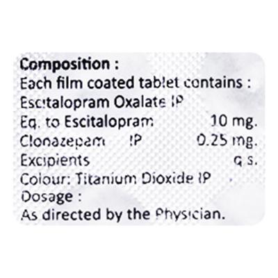 CILAPAM LS Tablet 15's - Depression-Ant