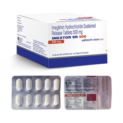 IMEXTOR SR 500 Tablet 10's - Diabetes-Ant