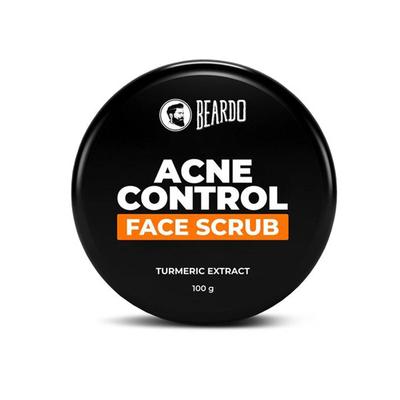 Beardo Acne Control Face Scrub - Turmeric Extract 100 gm - Face Scrubs