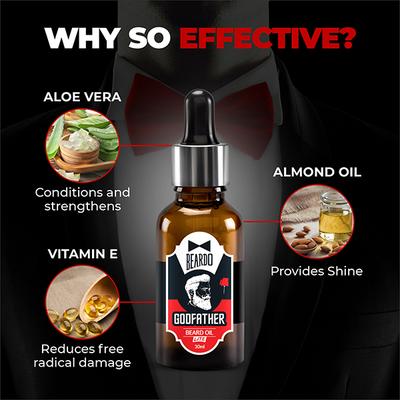 Beardo Godfather Beard Oil - Lite 30 ml - Beard Oil