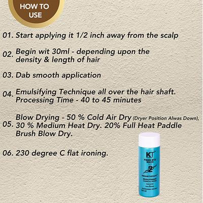 Kehairtherapy Professional Fiber Botox Maxx Treatment 120 ml - Straight Hair