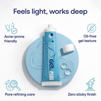 Hyalugel Plus Gel(Topical) 30gm - Dry Skin-Emo