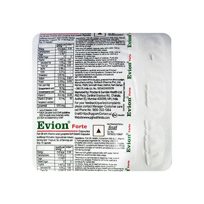 EVION FORTE Capsule 15's - Supplements-Vam