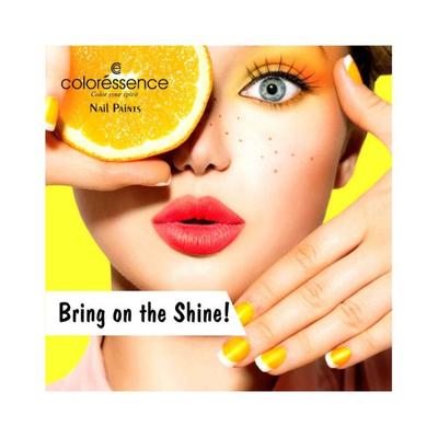 Coloressence Regular Nail Paint Siren Red NC - 29 10 ml - Nail Polish