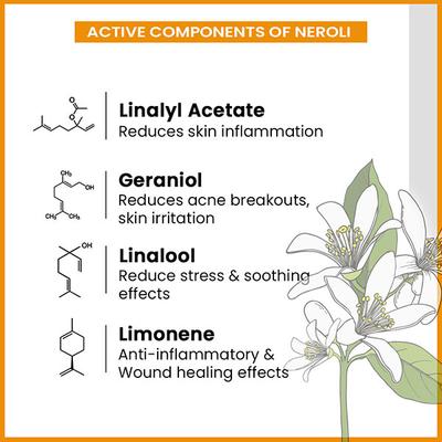 Keya Seth Aromatherapy Neroli and Calendula Winter Body Oil for Dry and Sensitive Skin, Hydrating, Moisturizing 200 ml - Massage Oils