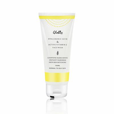 Globus Naturals Hyaluronic Acid And Vitamin C Anti - Aging Face Wash 100 ml - Face Wash & Cleansers