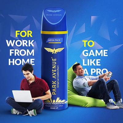 Park Avenue Fragrance Body Spray - Good Morning 220ml - Men Deodorants/Roll-Ons