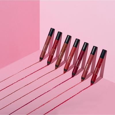 Chambor Extreme Matte Long Wear Lip Colour Make up Les Meringues Collection - Mon Coeur, 19 2.8 gm - Lip Crayons