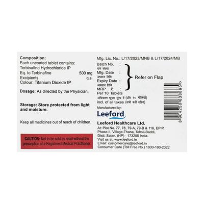 TEXIFORD 500 Tablet 10's - Fungal Infections-Anf
