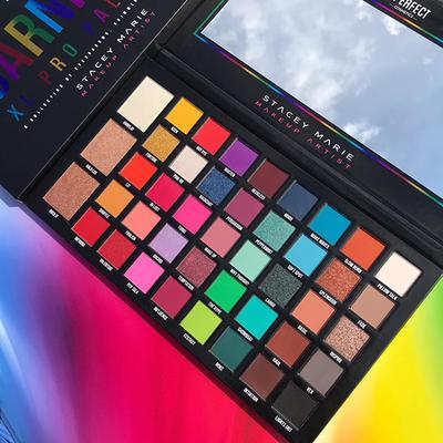 Bperfect Cosmetics Carnival Eyeshadow Palette, Stacey Marie Carnival Xl Pro Palette, 30 Matte Finish Eyeshadow, 10 Pigmented Shimmers, 3 Highlighters 1's - Eye Shadow Palettes